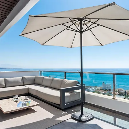 Vivi Homes - Casa Skye Pool, Terrace & Sea View * Estepona